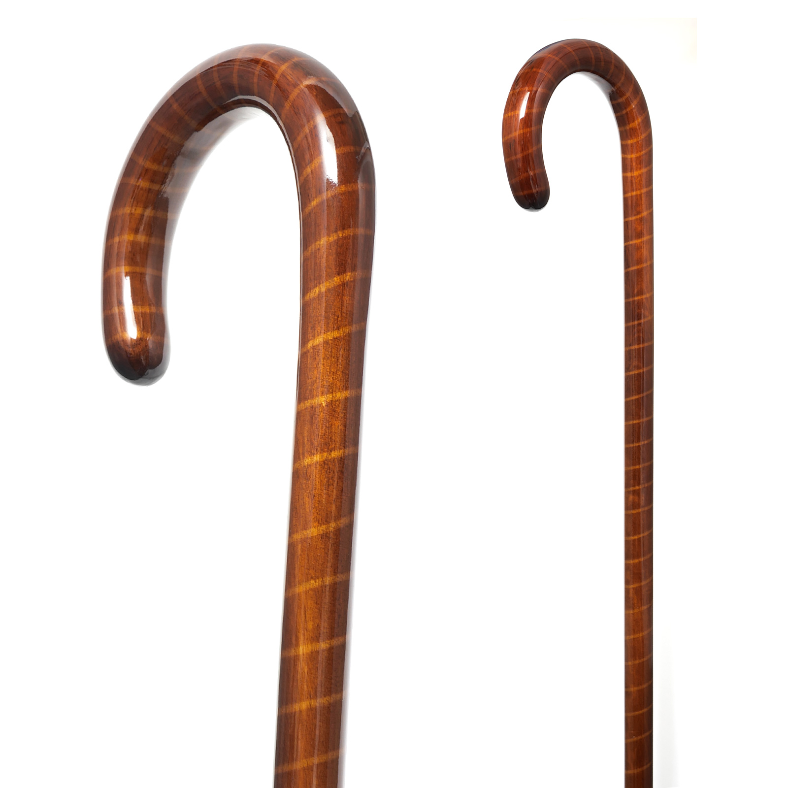 イタリア製 天然木×アクリルステッキ 【公式通販】